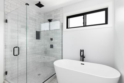 Black Frame Shower Enclosure